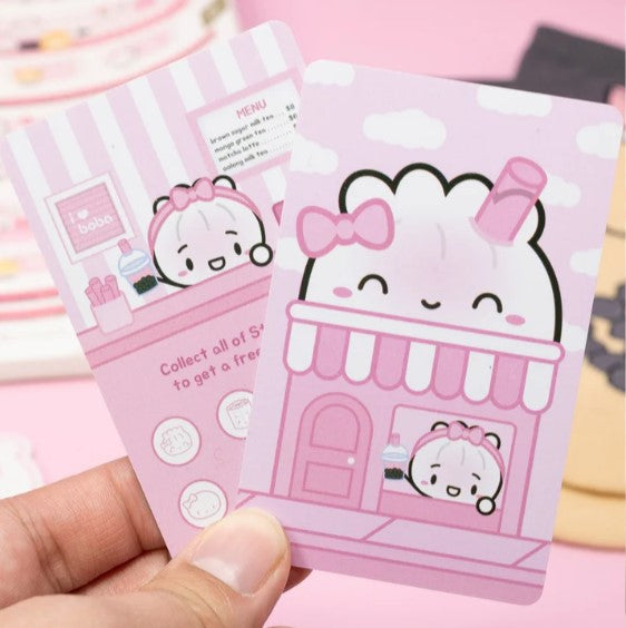 Boba Shop | Washi Card