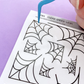 Clear Spider Web | Large Sticker Sheet