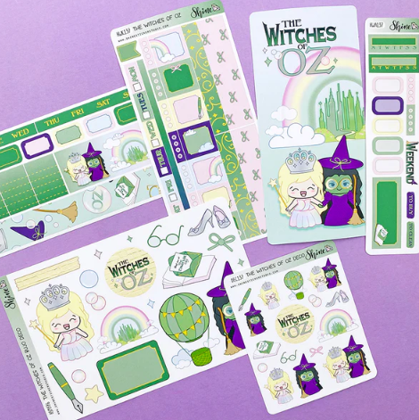 Shine Sticker Studio - The Witches of Oz | October 2025 Subscription