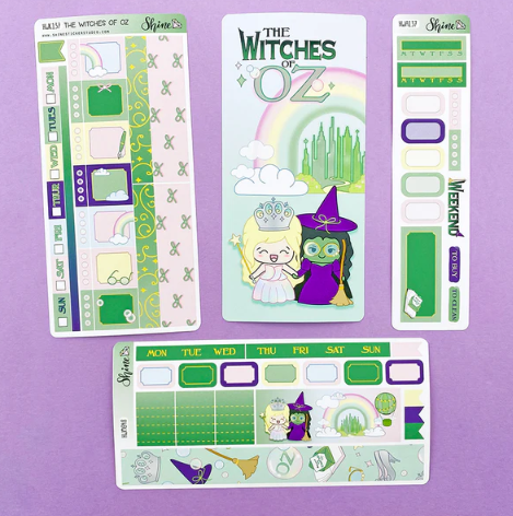 Shine Sticker Studio - The Witches of Oz | October 2025 Subscription