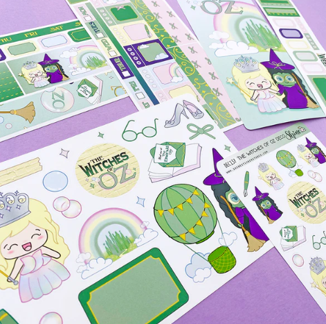 Shine Sticker Studio - The Witches of Oz | October 2025 Subscription