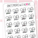 Weigh In Weight Tracker | Sticker Sheet