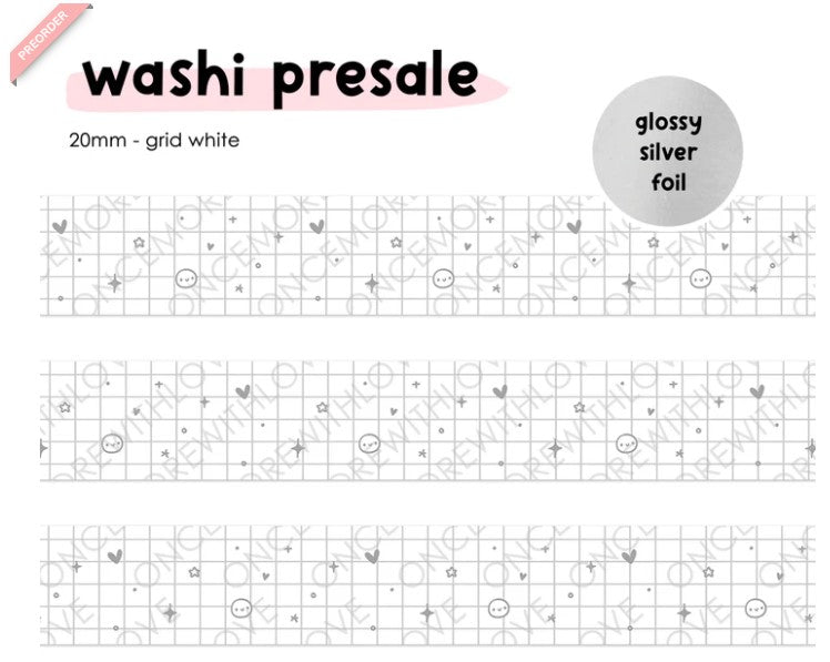 White Grid | Washi