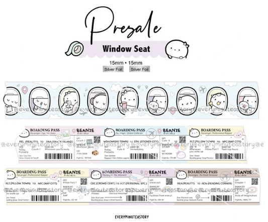 *PREORDER* Window Seat Beanie Washi