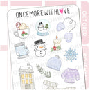 Winter Large Deco | Sticker Sheet