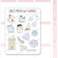 Winter Large Deco | Sticker Sheet