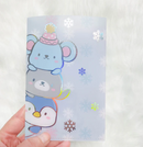 Cozy Winter Animals | Sticker Folder