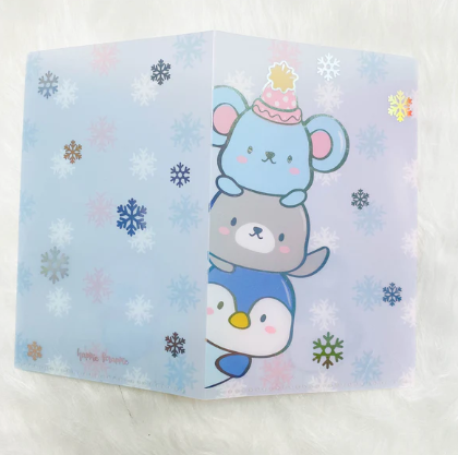 Cozy Winter Animals | Sticker Folder