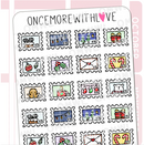 Winter Holiday Stamp | Sticker Sheet