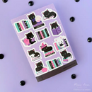 Witchy Book Cat | Sticker Sheet