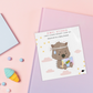 Busy Wombat | Vinyl Sticker