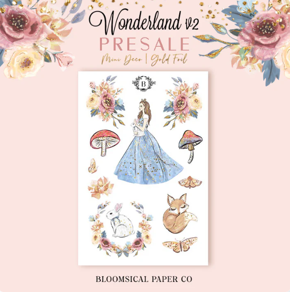 Wonderland | Mini Deco Sticker Sheet