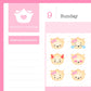 Wonton Dumpling Emojis | Sticker Sheet