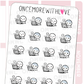 Work Fatigue Munchkins | Sticker Sheet
