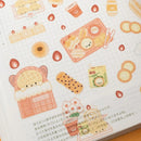 Bun of a Kind Bakery | Washi Sticker Sheet