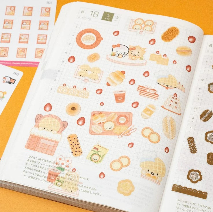 Bun of a Kind Bakery | Washi Sticker Sheet