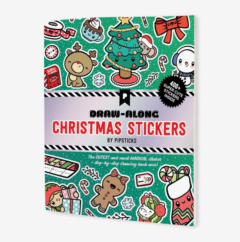 Draw-Along Christmas | Sticker Book
