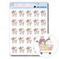 Kawaii Konnie - Christmas Cart | Sticker Sheet