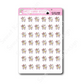 Kawaii Konnie - Christmas Cart | Sticker Sheet