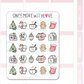 Christmas Doodle Countdown | Sticker Sheet