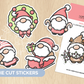 Xmas Gnomes | Die Cut Stickers