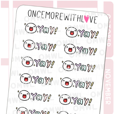 Yay! Munchkin | Sticker Sheet