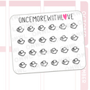 Mini - Yoga Mat | Sticker Sheet