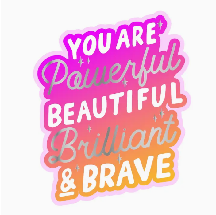 You Are Beautiful | Vinyl Sticker