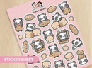 Yummy Bread | Big Sticker Sheet