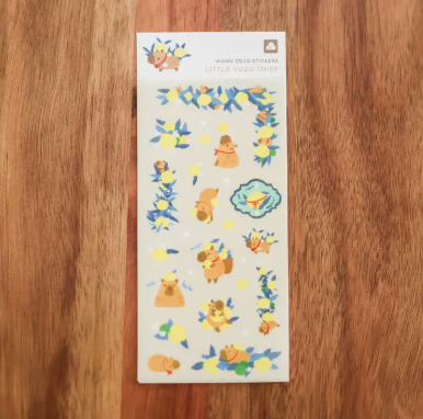 Little Yuzu Thief | Sticker Sheet