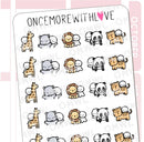 Zoo Animals | Sticker Sheet