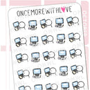 Zoom Conference Meeting | Sticker Sheet