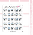 Zoom Conference Meeting | Sticker Sheet