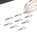 Scripts Collection - Volume 1 | Washi (set of 6)