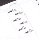 Scripts Collection - Volume 1 | Washi (set of 6)