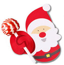 Santa Lollipop Holder (set of 5)