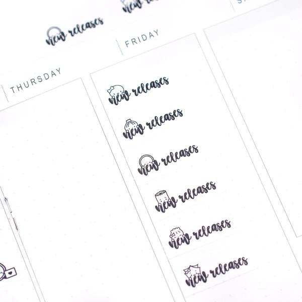 Scripts Collection - Volume 1 | Washi (set of 6)
