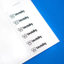 Scripts Collection - Volume 1 | Washi (set of 6)