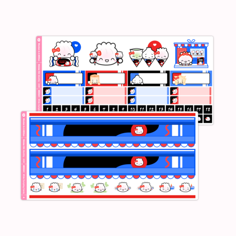 White Dumpling Candy | Monthly A5W