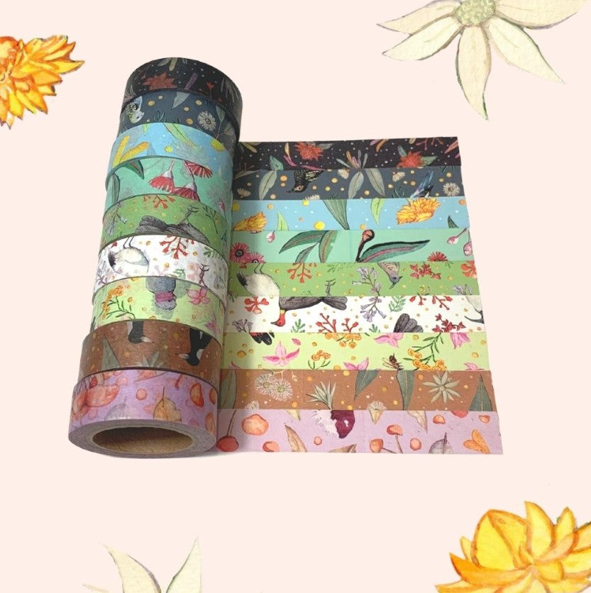 Urban Birds - White | Washi