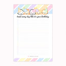 Birthday Party - Treat Every Day Like It's Your Birthday | Sticky Notes