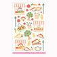 Farmers Market | Washi Stickers