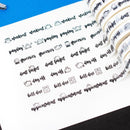 Scripts Collection - Volume 2 | Washi (set of 7)