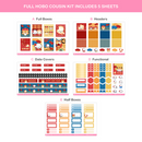 Year Of The Tiger | Hobonichi Cousins Sticker Kit