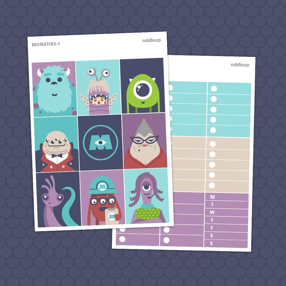 Monsters | Vertical Kit