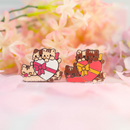Chocolat Kitties | Enamel Pin