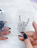 Pastel Goth Washi Cards / Bookmarks