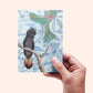 Red Tail Black Cockatoo | Greeting Card