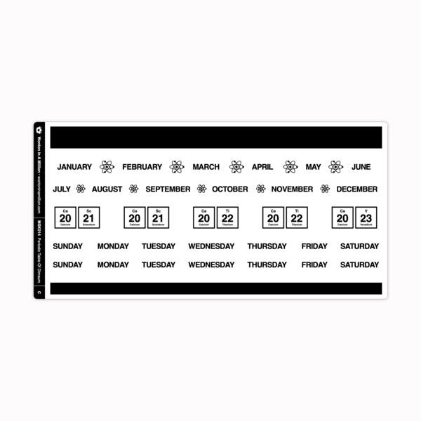 Periodic Table | Monthly A5W