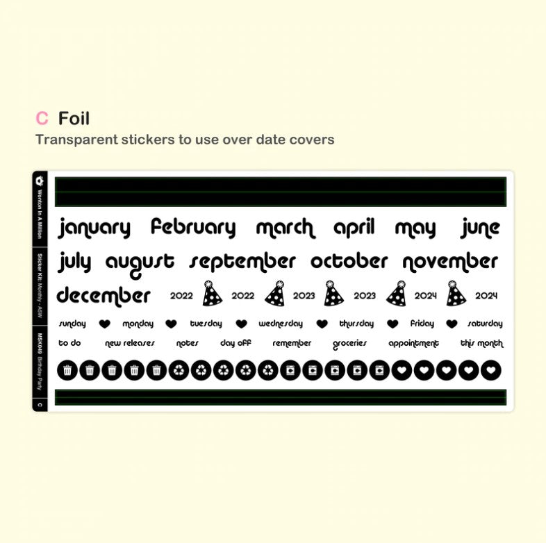 Birthday Party | Monthly B6